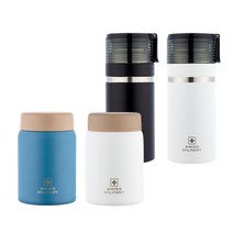 스위스 밀리터리 미니 텀블러 보온 보냉 용기 죽통 스테인레스 등산 자전거 화이트 블랙 경량 머그컵, 280ml 터키블루, 03 미니죽통