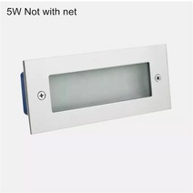 계단 사다리 샐내계단 실내사다리5W IP65 방수 벽 조명 지하 Led 단계 계단 야외 Footlight 매립형 장식 램, 01 웜 화이트_01 5W Not With net