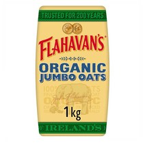(묶음) 플라하반 점보 오트 1kg 2팩 Flahavans Jumbo Oats, 2개