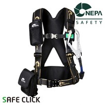 네파 안전벨트 상체식, 블랙 NB-103AE