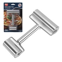 고급 스텐 롤러 반죽 밀대 부드러운 양면형 베이킹 만두피 쿠키 국수 면 면발 만들기