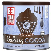 이퀄 엑스체인지 Equal Exchange 오가닉 베이킹 코코아 8 oz (224 g), 1개
