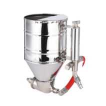 탄성 코트건 내화 뿜칠 고압 도장 훗기 후끼 통 3리터, 두꺼워진 알루미늄 원피스특수조정 3L