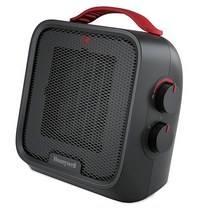 Honeywell UberHeat 5 세라믹 스페이스 히터 작은 방용, 01 블랙.