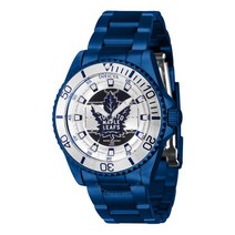인빅타 Invicta NHL Toronto Maple Leafs 쿼츠 블루 다이얼 여성 손목시계