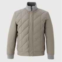 인디안 [겨울 신상품 최저가] 고급 프리미엄 덕다운 니트에리 사선퀼팅 다운점퍼 MIBCLYW8521BC