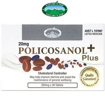 네이쳐스탑 호주 폴리코사놀 20mg 30정 (1개월분), 1개