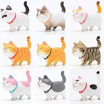 Shopingu 냉장고 자석 디자인 자석 고양이 9개 세트 3d 디자인 냉장고지도화이트보드용 귀여운 자석 괌 속초 기념품