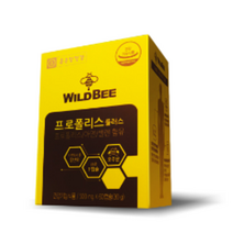 종근당건강 와일드 비프폴리스 프로폴리스 60캡슐x2통(120캡슐) 4개월분, 2개