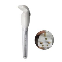 음식물처리기 음쓰처리기 싱크대 음식물분쇄기 음식물쓰레기처리기 220-240V 전기 핸드 헬드 믹서 Frappe, 01 White_02 UK Plug