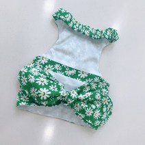 강아지 잔꽃 쿨바대+아이스팩SET 아이스팩옷 프렌치불독 웰시코기 퍼그 아메리칸불리 중형견 착용가능 쿨조끼 옷