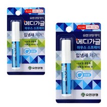 유한양행 1+1 입냄새제거 메다가글 마우스 스프레이 민트향, 1개
