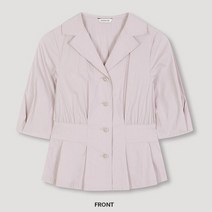 [정품] 쉬즈미스 투턱 자켓형 블라우스 (SWWBLM21040)