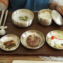 명성유기 신옥식기 1인단반 유기세트