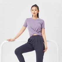 에크레아 ASKIN 기능성 꼬임 크랍 반팔티