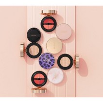 블로우 본품 커버력좋은 톤업 물광 광채 쿠션 팩트 마스크에안묻는 촉촉한, 21호, 그린 레오파드