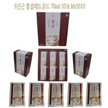 일화 6년근 홍삼 레드골드 70ml30포 kh1610, 1개, 상세설명서 참조