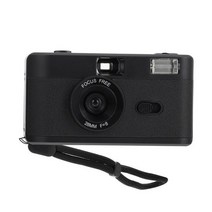 다회용필름카메라 kodak 필름 카메라에 적합 35mm 레트로 수동 필름 토이카메라, 검은색