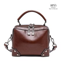 [국내배송] STY1(스타1) 빈티지 여성 소가죽 크로스백 미니 가방 (정품판매자 아길라 확인필)