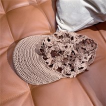 패션 액세서리 보헤미안 후크 펀칭 돔 겨울모자뜨기 코바늘 비니브랜드 비니제작 손뜨개모자 여성