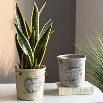 홈 카페 인테리어 다용도 화분 커버 바구니 소품 다용도 페이퍼백 가리개 6컬러, 브라운