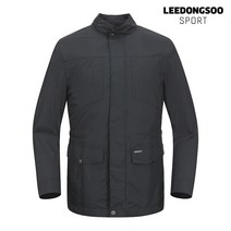 이동수스포츠 이동수 골프 남성 간절기 집업 점퍼 카키 H0CJP9010-K1