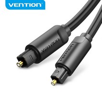 혼케이블 무저항잭 저항잭 동선 vention 디지털 광 오디오 케이블 toslink spdif xbox ps4 증폭기용 동축 케이블 블루레이 플레이어 사운드바 파이버 케이블, 1.5m