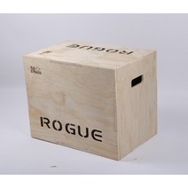 크로스핏 와드 점프 박스 런지 하체 폴리오 홈트 스텝, 나무색 30x40x50cm