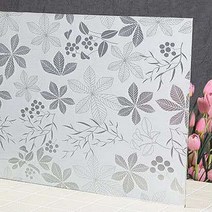 혼멘 광투과성 방폭필름 반투명 칼라 안개 창문용 시트지 90*300cm, 단풍
