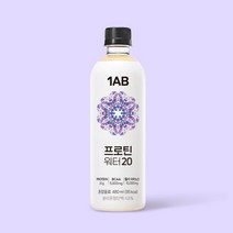[1AB] 프로틴워터20 500ml 사과맛 단백질20g BCAA 아미노산 분리유청단백질, 1개, 단품