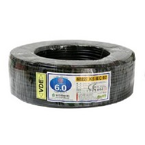 60227 KS IEC 02 KIV 2.5SQ(MM2) 200M 배선용전선 KS KC VDE CE인증 70도, BLUE(파랑)