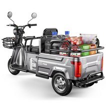 전기트럭 오토바이 자동차 밭일 삼륜 농사 운반, 45마일 600W 48V12AH 빨간색, 48V