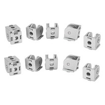 10Pcs Zinc Alloy Pivot Joint For Aluminum Extrusion Profile 2020 Series Flexible Pivot Joint For 202, 01 은