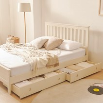 퍼니코 피카소 5컬러 원목침대 슈퍼싱글 퀸(SS Q), 버터 아이보리