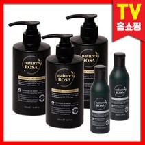 TV 홈쇼핑 네이처로사 탈모 완화 기능성 샴푸 / 모근 강화 비듬 가려움 방지 두피 케어