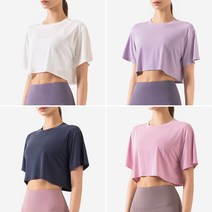 요가커버업 필라테스커버업 반팔 모달 숏슬리브 운동복 상의