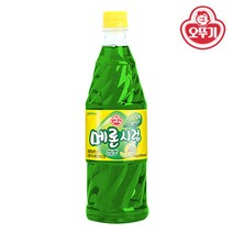 오뚜기 메론시럽 1kg, 오뚜기 콜라향시럽 1kg
