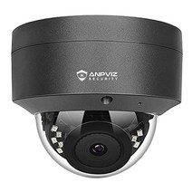 Anpviz 5MP H.265 IR Dome IP Camera PoE with Audio/Microphone IP Security Camera Night Vision 98ft M, 1