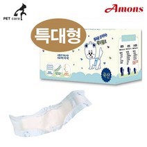 엘턴 아몬스 수컷용 애견기저귀 매너패드 (10매입) (특대형견용), 1