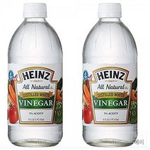 일본 Heinz Distilled White Vinegar 하인즈 디스틸드 화이트 비니거 식초 473ml 2팩, 2개