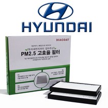 초미세먼지 에어컨필터 현대차, H04_싼타페 CM 08년  01월 - 09년06월