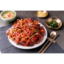 대궐 국내산 연평도 전라도식 절단 꽃게무침 야채 500g