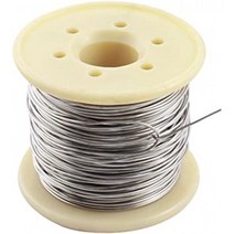 uxcell 저항선 전열선 니크롬선 와이어 롤 AWG20 선경 0.8mm 길이 15m 저항 2.168Ohm/M
