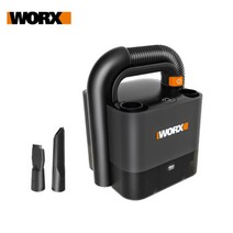 웍스 WORX 무선 전동 충전 청소기 베어툴 작업 현장 자동차 내부 청소 20V 2.0Ah 리튬 이온 배터리 가정용 작업용 WX030, 베어툴 본체 (배터리 미포함)