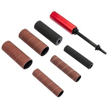 Sander 휴대용 고무 샌딩 드럼 드릴용 11.4 x 3.8cm(4-1/2 1-1/2인치) 및 2.5cm(4-1/2 1인치) (핸드 샌더)160210