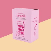 이눌린 식이섬유 화이버피치 아이스티 [섬유질 복숭아 미네랄], 3개, 10개입, 15g