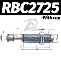 오일펌프 공압 유압 조절식 RB 시리즈 RB0805 캡 RBC1007, 6.RBC2725
