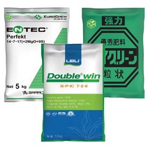 비료컴퍼니 코리아아그로 더블윈 하이그린 엔텍퍼펙트 비료 텃밭 주말농장 밑비료 밑거름 추비 기비 독일 수입 원예비료 화분 나무 화초 고추 배추 마늘 양파 정식전 살포 복합비료, 하이그린5kg, 5000g