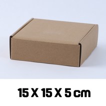 골판지 일체형 선물상자19 크라프트 큰 작은 크래프트, 207N_일체형상자(크)
