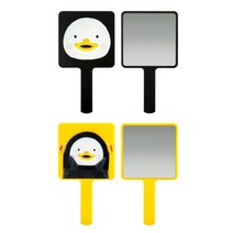 펭수 사각거울 손거울 자이언트TV 펭TV 펭하 거울, 옐로우